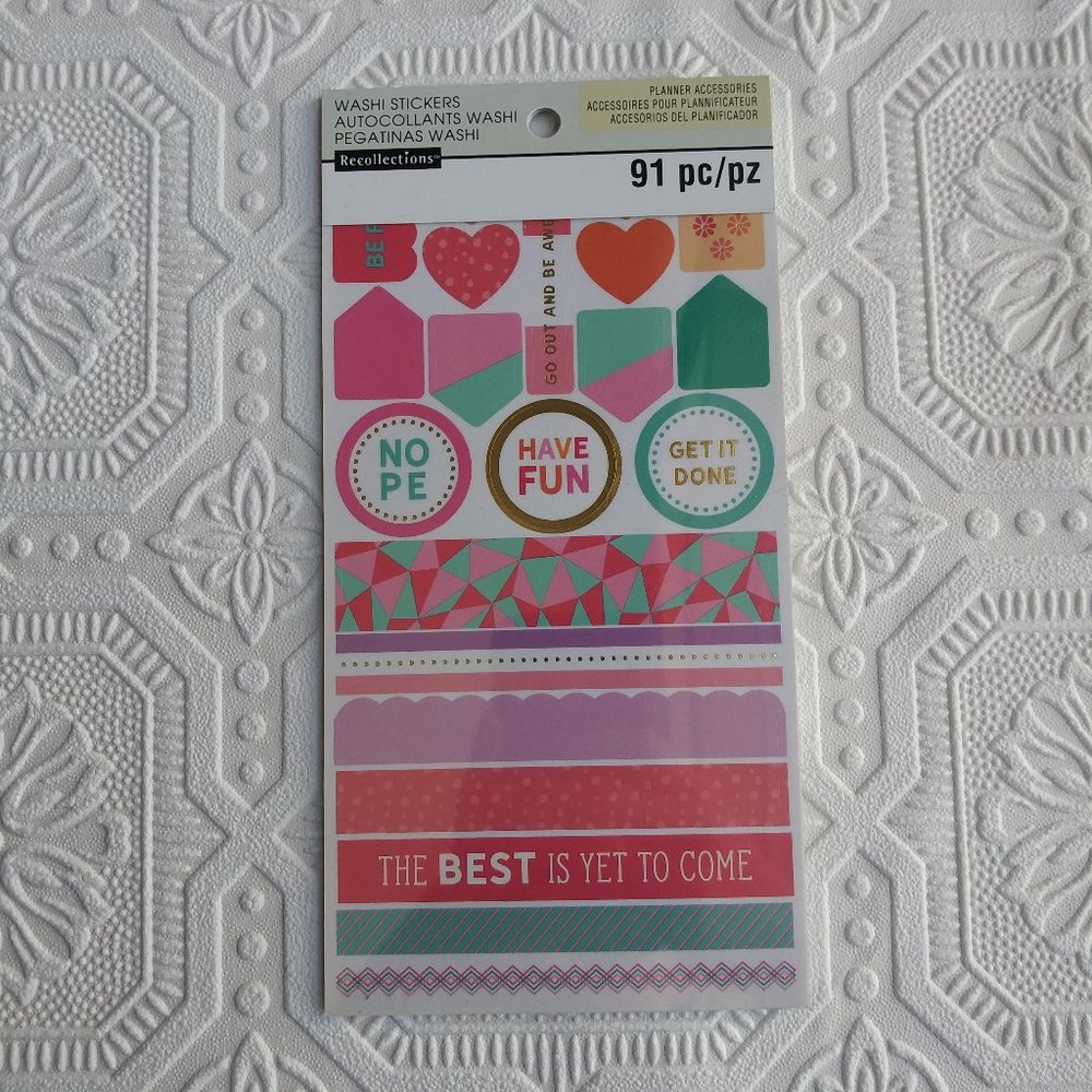 Last One! Recollections Planner Accessories (91 pc)